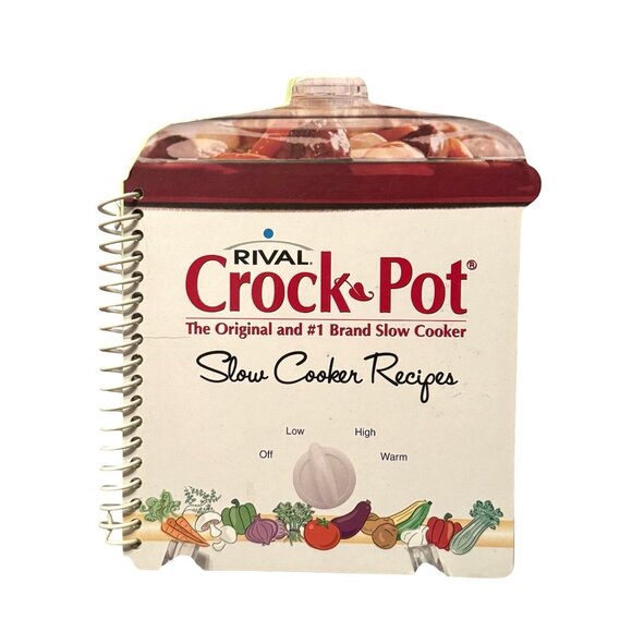 Rival Crock-Pot Slow Cooker Recipes Cookbook Spiral Bound - Picture 3 of 7